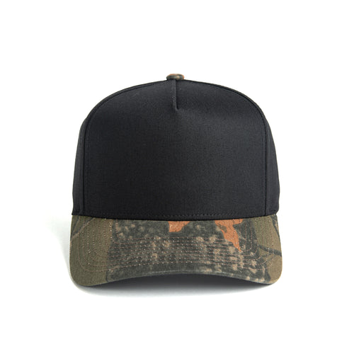 A590P - Camo A Frame Snapback