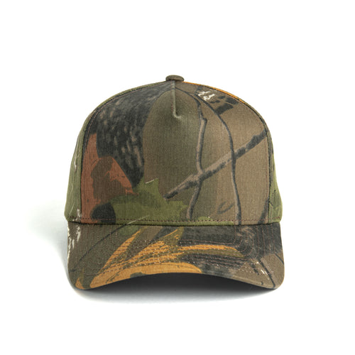 A590P - Camo A Frame Snapback